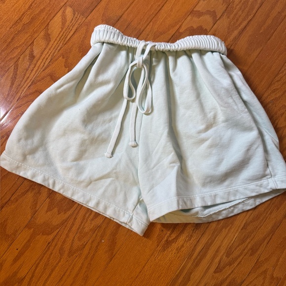 DAILY DRILLS 100% Cotton Drawstring Shorts in Surf Sz. XS/S - Picture 3 of 8